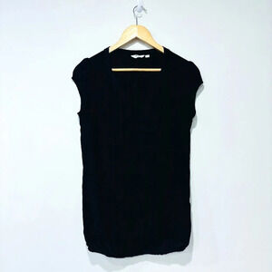 THYME MATERNITY – Black sleeveless blouse‎ | Lightweight & chic •